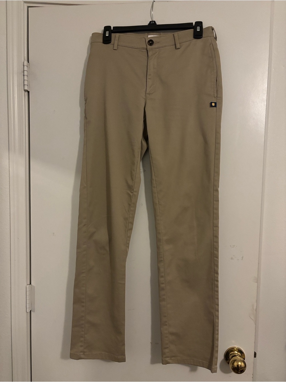 Men's Classic Tan Chino Pants - Durable Everyday Wear